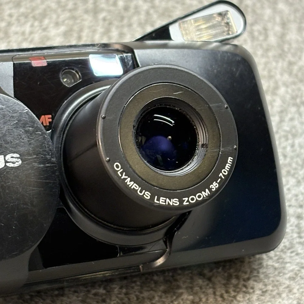 Olympus Infinity Stylus Zoom 35mm Film Camera Point & Shoot TESTED